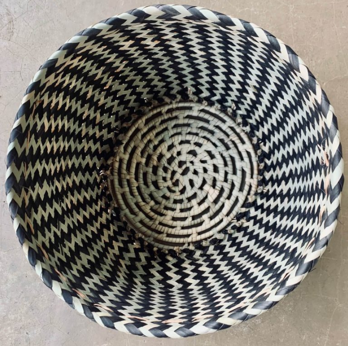 Folded Ilala Planter Basket
