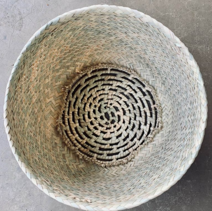 Folded Ilala Planter Basket