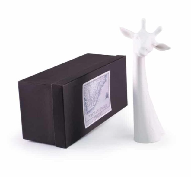 Porcelain Giraffe Sculpture