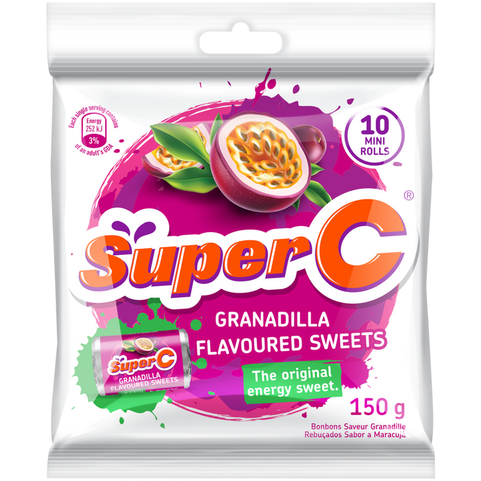 Super C Granadilla Flavoured Sweets 150g
