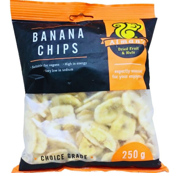 Almans Banana Chips 250g