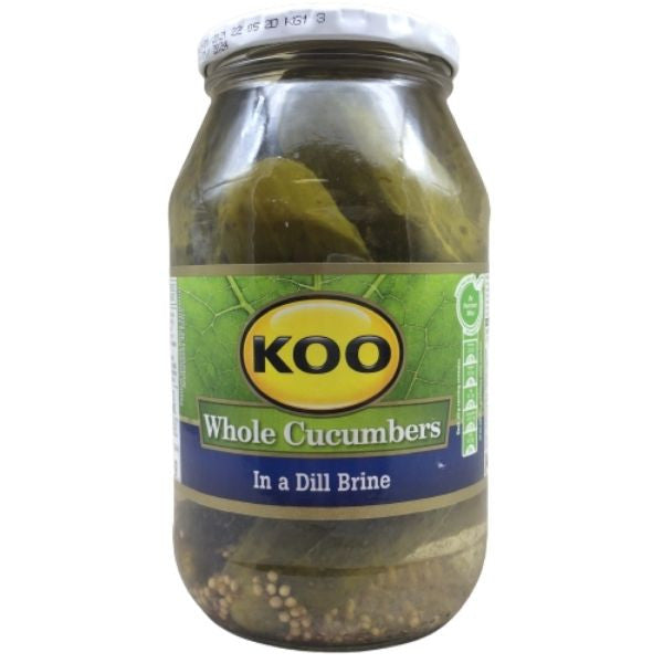 KOO Whole Cucumbers in a Dill Brine 750g