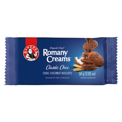 Bakers Classic Choc Romany Creams 58g