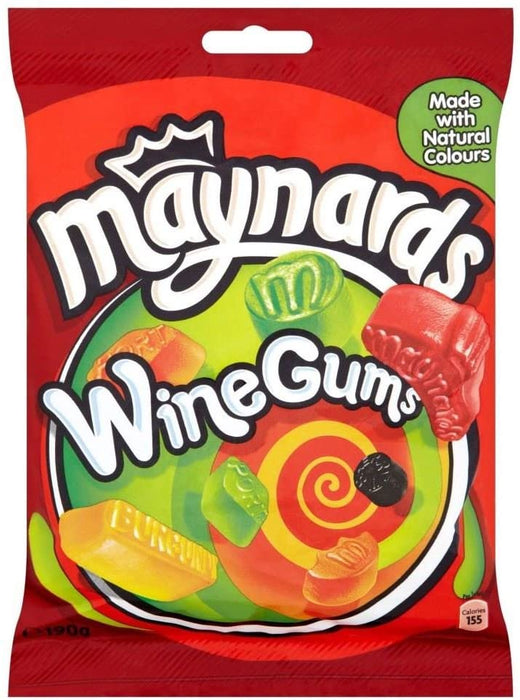 Maynards UK Bassets Wine Gums Bag 165g