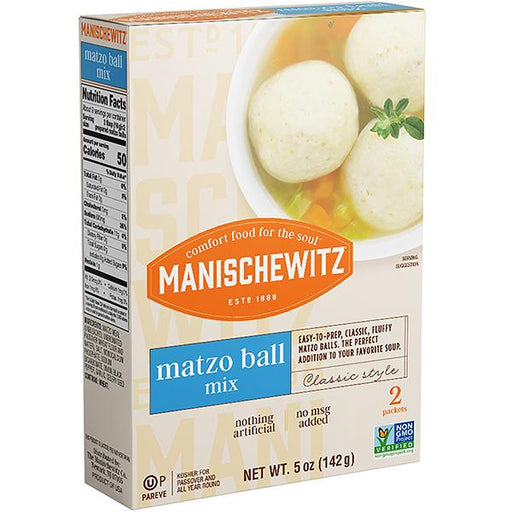 Manischewitz Matzo Ball Mix (142g) from Kosher - AubergineFoods.com 