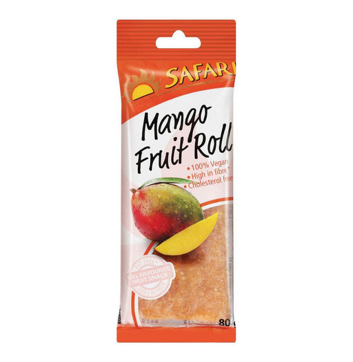 SAFARI Fruit Roll-Mango (80 g) from South Africa - AubergineFoods.com 