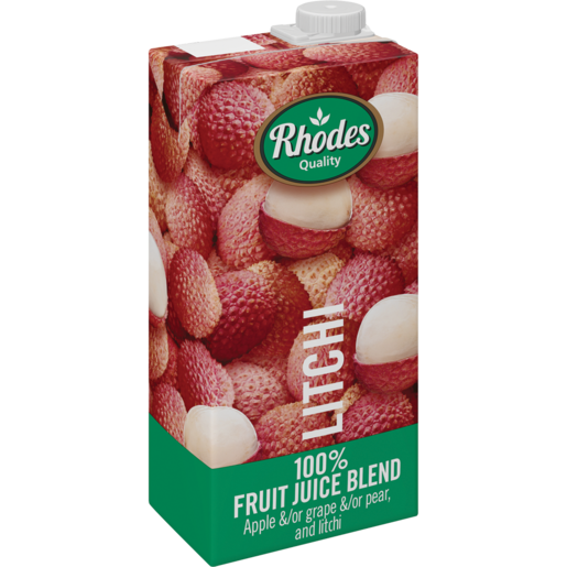 Rhodes Litchi Juice from South Africa - AubergineFoods.com 
