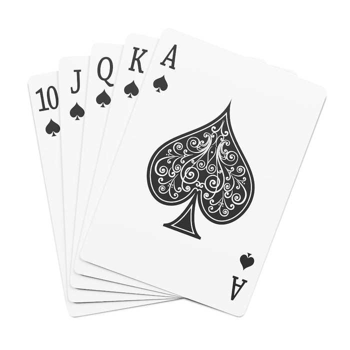 SA Stamped Poker Cards
