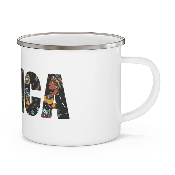 Tribal Africa Camping Mug