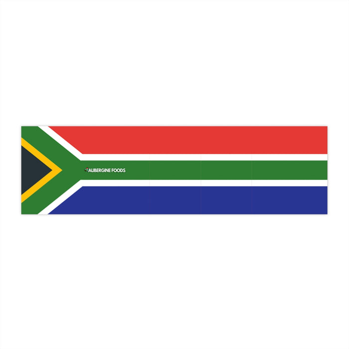 SA Flag Bumper Sticker