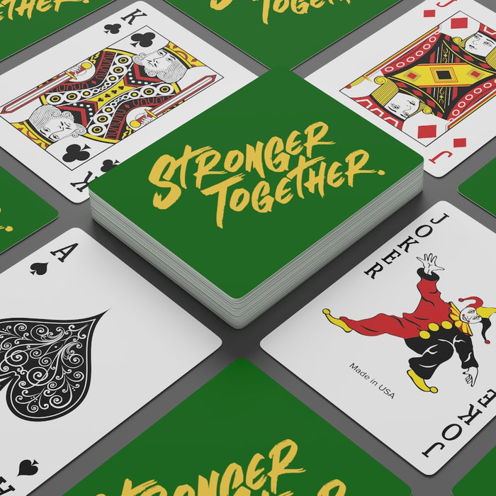 Stronger Together Poker Cards