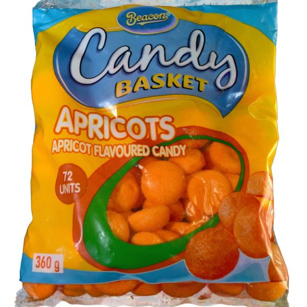 Beacon Candy Apricots 72 count', 360g