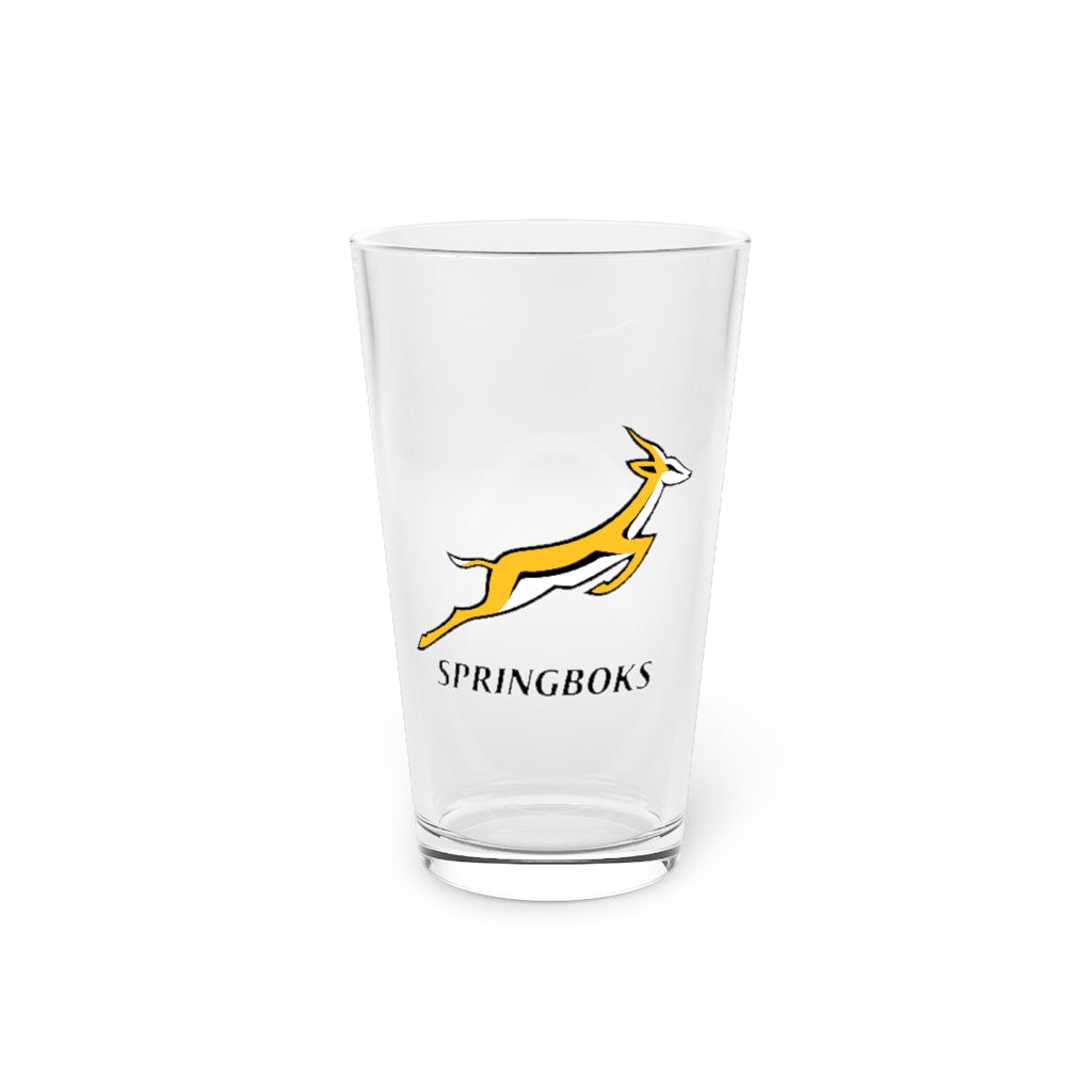 Springboks Pint Glass (16oz) — Aubergine Foods