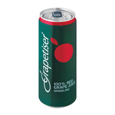 Grapetiser Sparkling Red Grape Juice, 330ml