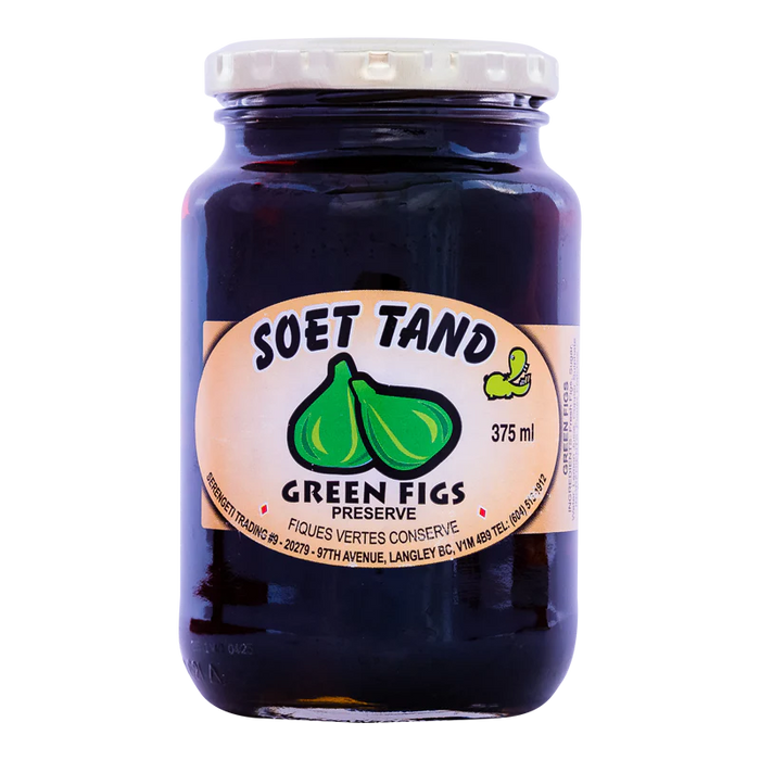 Soet Tand Green Fig Preserve, 375ml