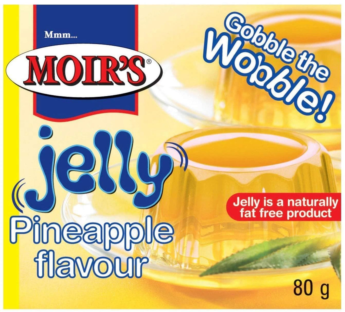 Moirs Pineapple Jelly, 80g — Aubergine Foods