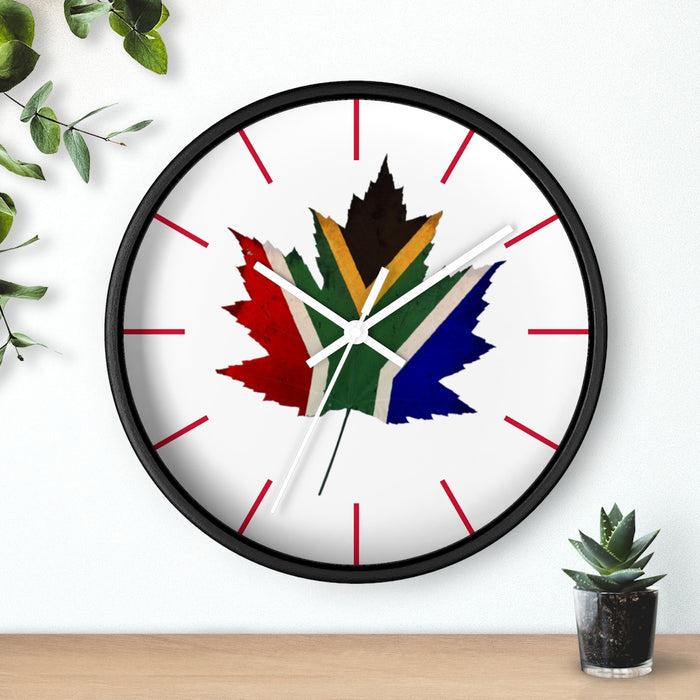Saffa Leaf Wall Clock