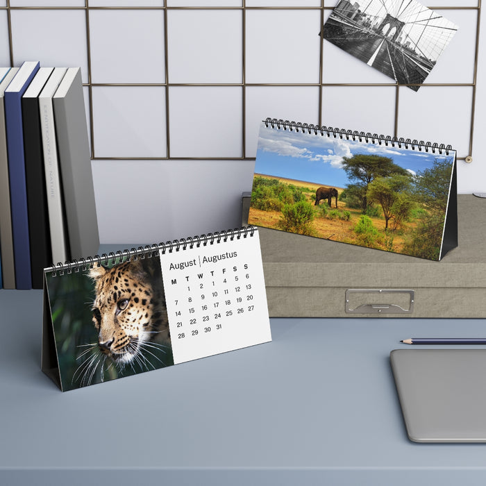 African Wildlife 2023 Desk Calendar