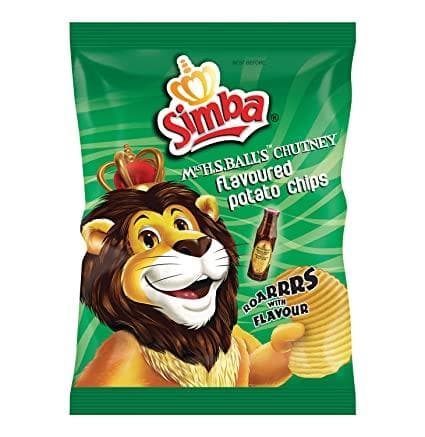 SIMBA Chips: Mrs. H.S. Ball's Chutney (125 g) | Food, South African | USA's #1 Source for South African Foods - AubergineFoods.com 