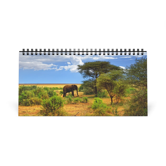 African Wildlife 2023 Desk Calendar