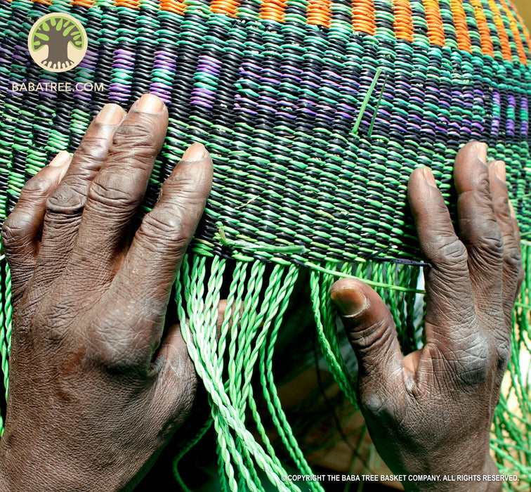 Ghanaian Large Bolga Pot Basket