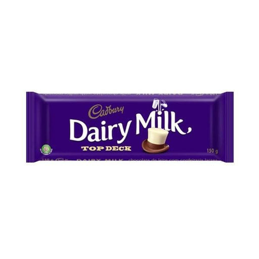 Dairy Milk Top Deck (150 g) from South Africa - AubergineFoods.com 