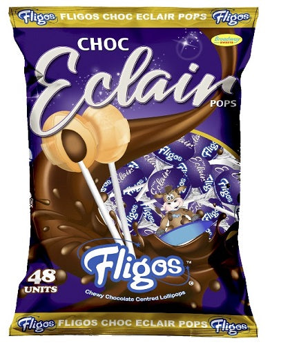 Fligos Choc Ecalir Pops, 48 Pcs.