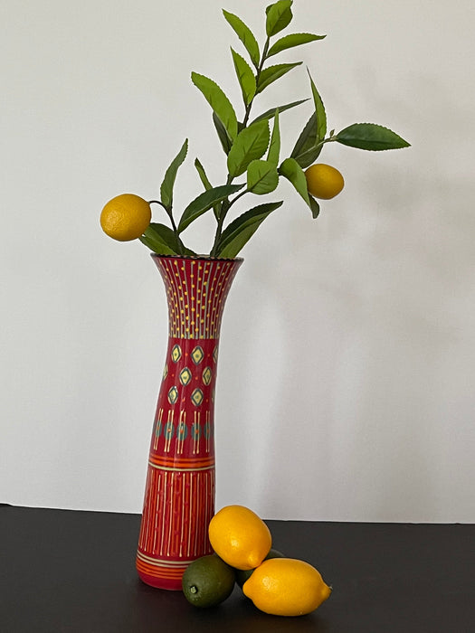 Potters Tall Twisty Vase