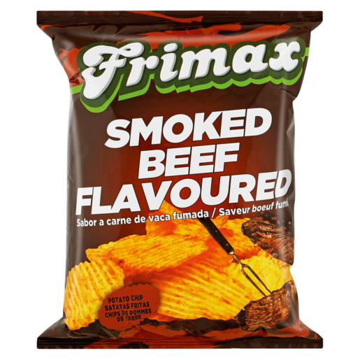 Frimax Smoked Beef Flavoured Chips, 125g