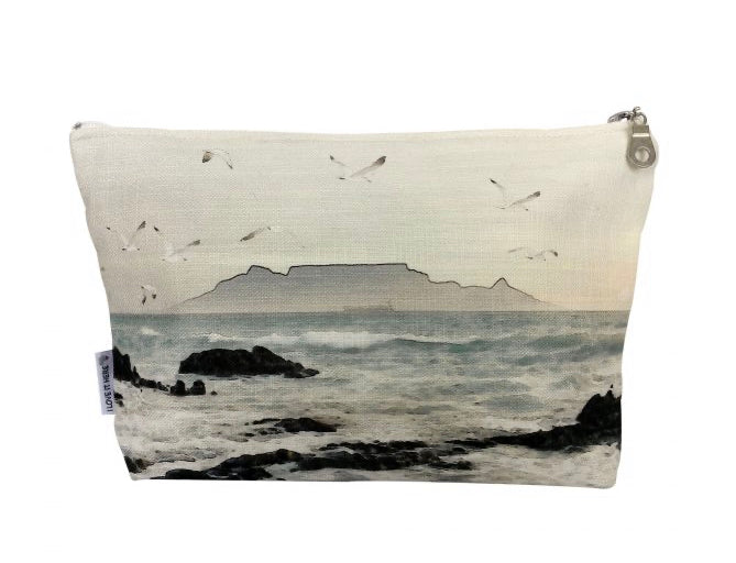 Table Mountain Rocks Large Fabric Pouch