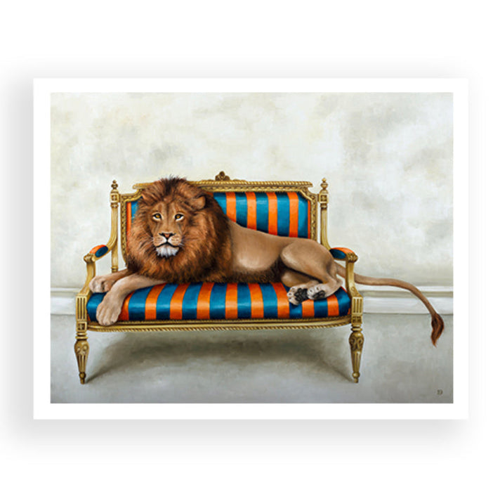 Wildlife At Leisure Signed Print