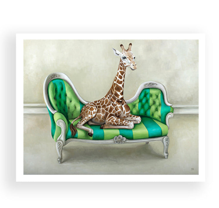 Wildlife At Leisure Signed Print