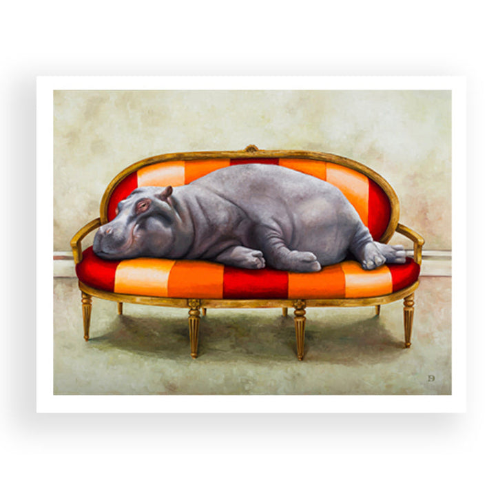 Wildlife At Leisure Signed Print