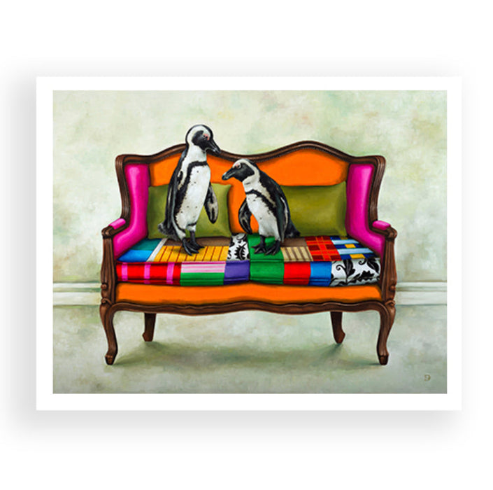 Wildlife At Leisure Signed Print