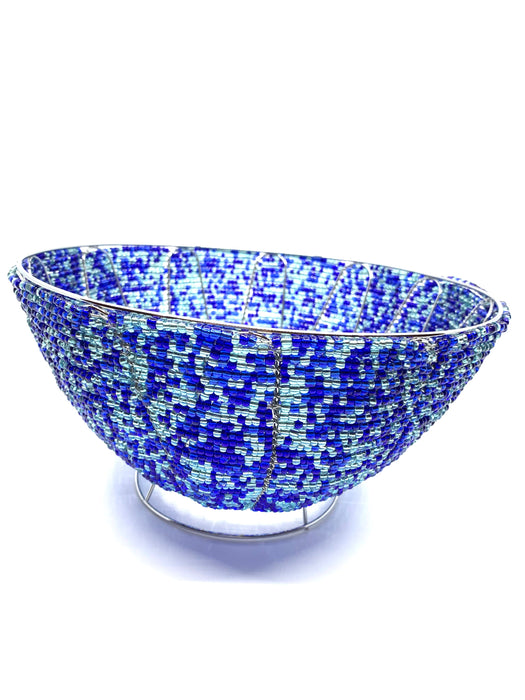 Large Zulu Glass Beaded Bowls