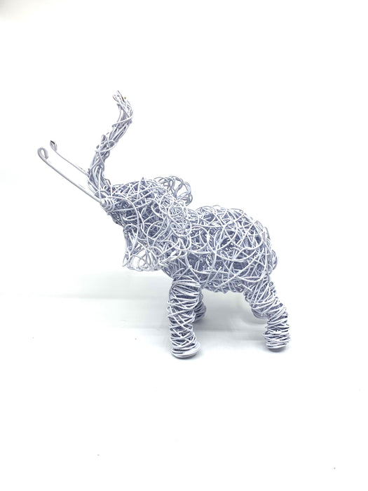 Elephant Wire Sculpture