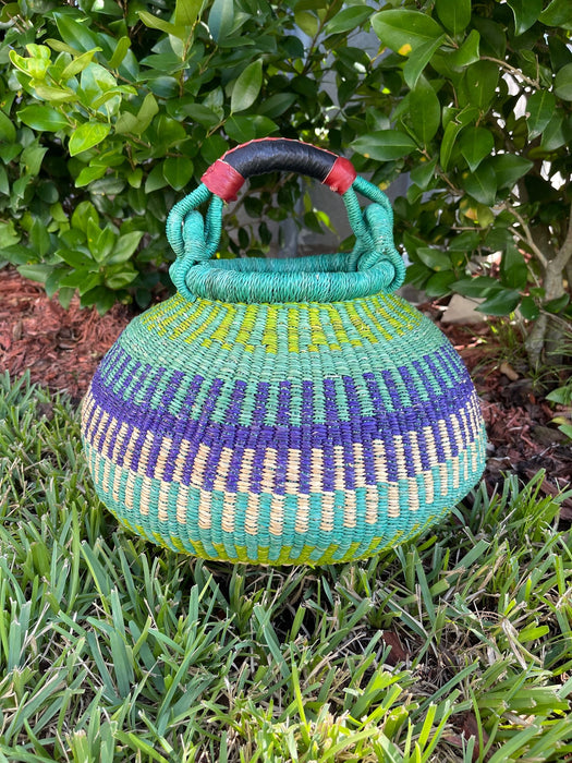 Ghanaian Large Bolga Pot Basket