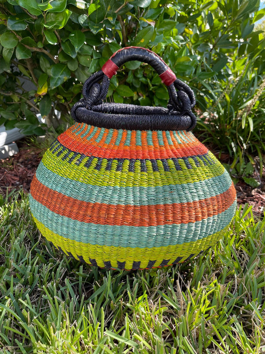 Ghanaian Large Bolga Pot Basket