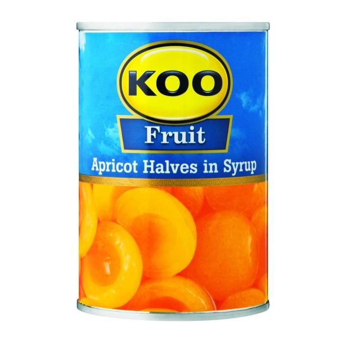 KOO Apricot Halves in Syrup, 410g