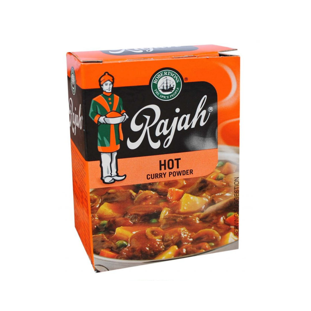 Robertson's Rajah Hot Curry Powder, 100g — Aubergine Foods
