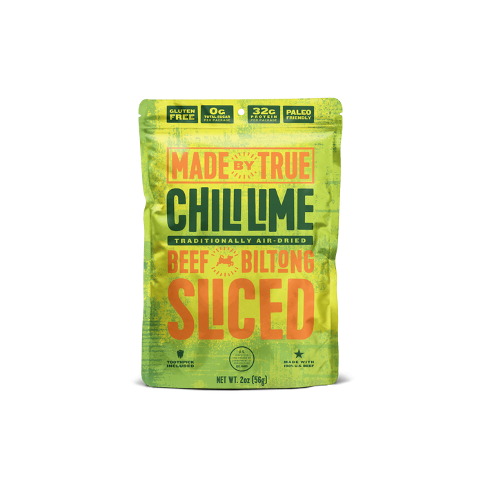 Made by True Chili Lime Sliced Biltong
