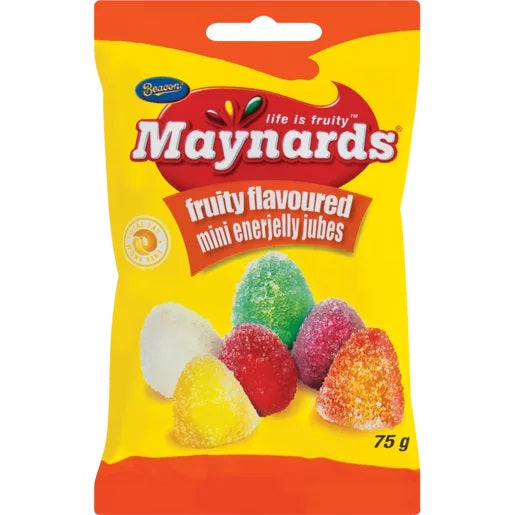 Maynards Enerjelly Fruit Jubes, 75g