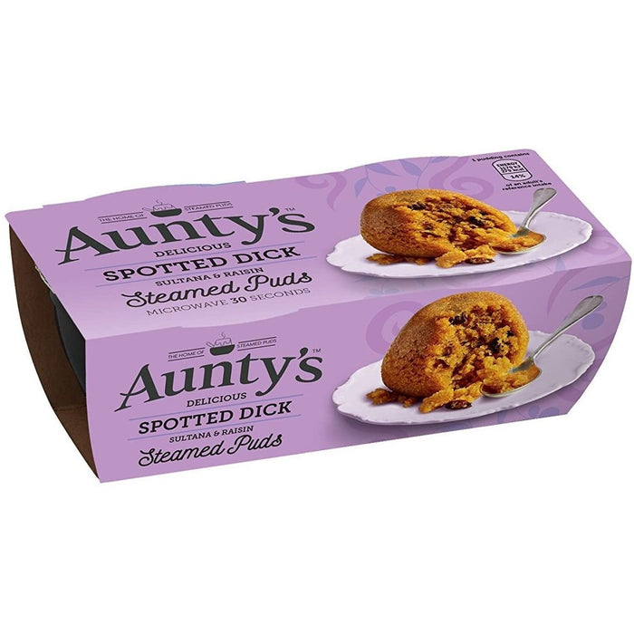 Auntys Spotted Dick Pudding (2x95g)