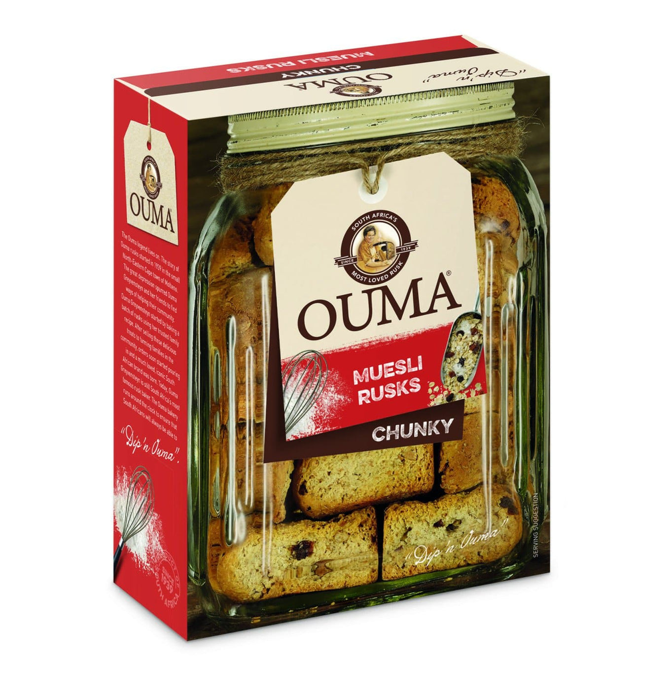 OUMA Muesli Rusks, 1Kg — Aubergine Foods