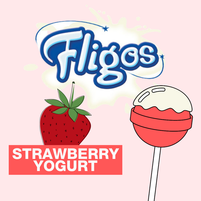 Fligos Strawberry Yogurt Lollipop