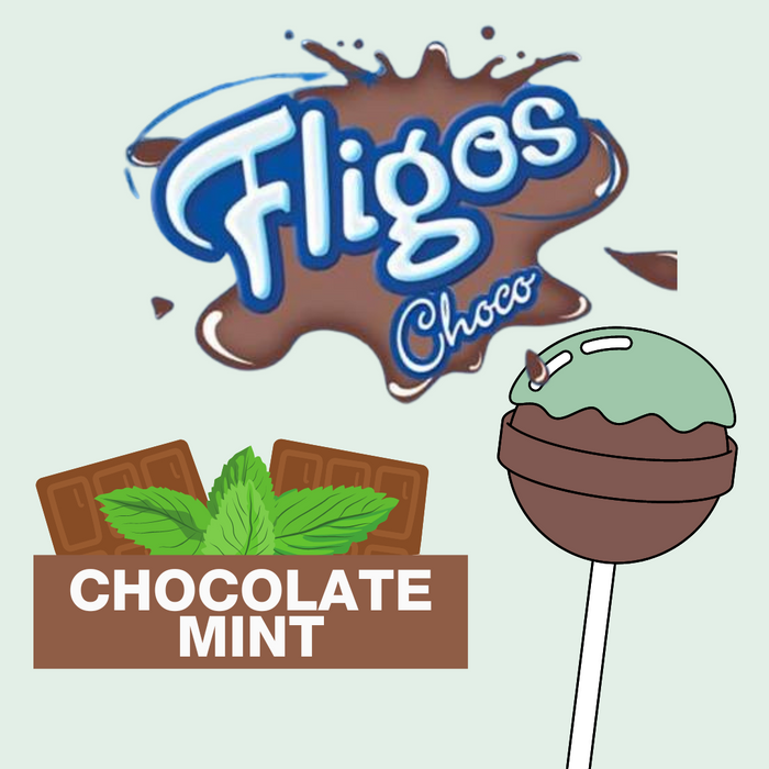 Fligos Chewy Chocolate Mint Lollipop