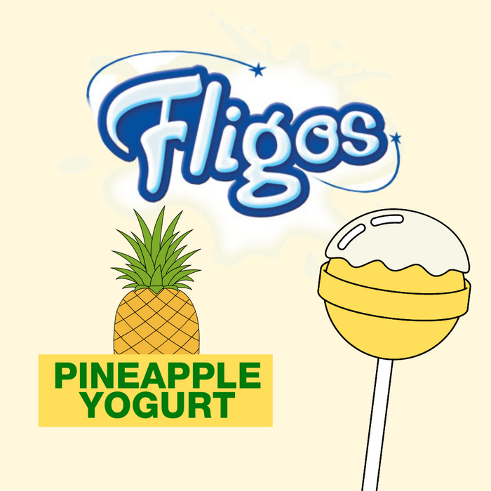 Fligos Pineapple Yogurt Lollipop
