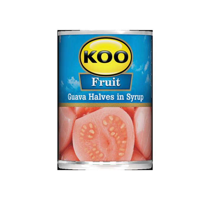 KOO Guava Halves in Syrup (410 g) | Food, South African | USA's #1 Source for South African Foods - AubergineFoods.com 