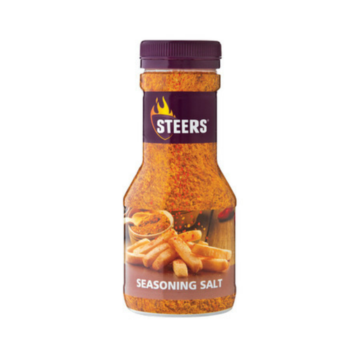 Steers Seasoning Salt (225 g) | Food, South African | USA's #1 Source for South African Foods - AubergineFoods.com 
