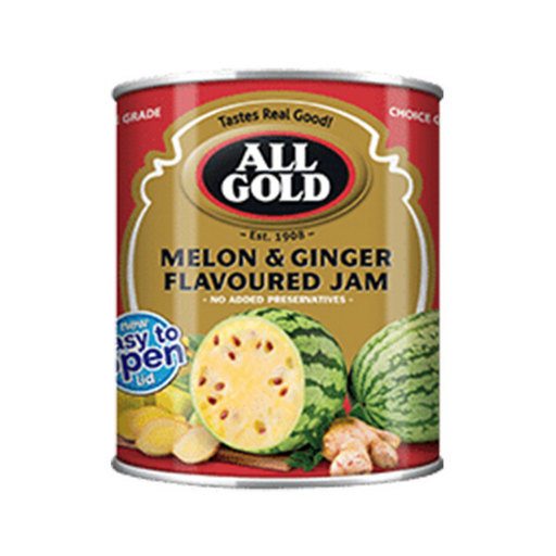All Gold Melon Ginger Jam (450 g) from South Africa - AubergineFoods.com 